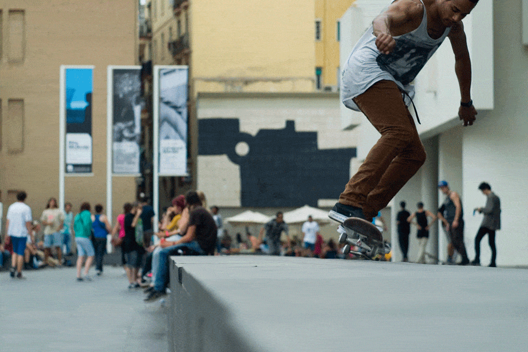 Skaters a Barcellona