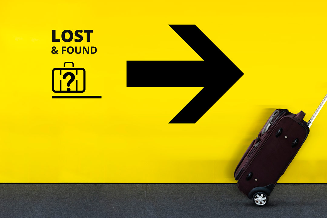 Bagagli smarriti in aeroporto, cosa accade alla vostra valigia?