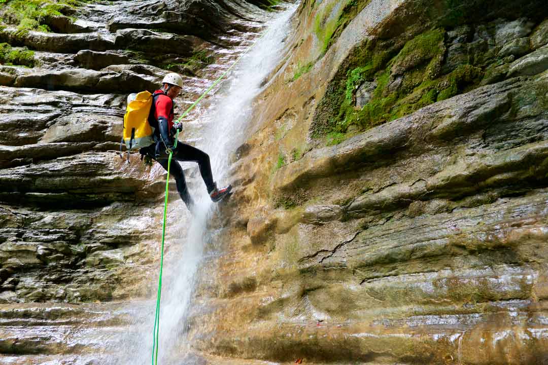 Canyoning o torrentismo: cos’è?